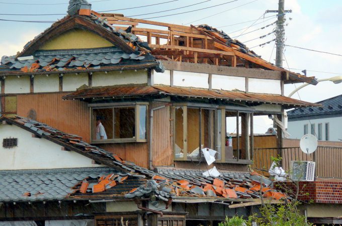 近江八幡住宅工房ライブス台風１８号